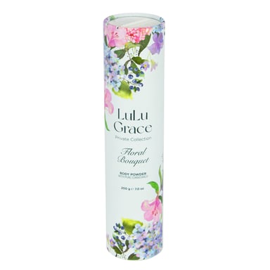 Lulu Grace Floral Bouquet Body Powder 200g