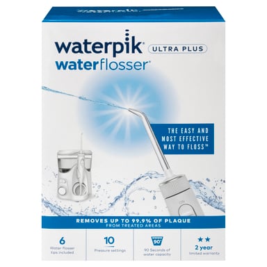 Waterpik Ultra Plus Waterflosser White 1 each