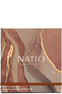 Natio Earthy Tektites Mineral Eyeshadow Palette 9g
