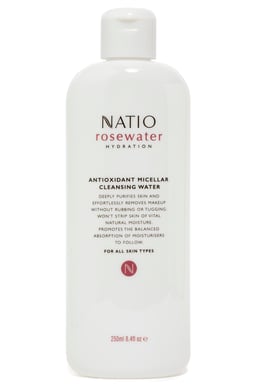 Natio Rosewater Hydration Antioxidant Micellar Water 250ml