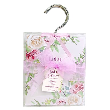 Lulu Grace Rose Scented Sachets 4 X 28g Hang Pack 1 each