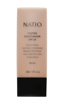 Natio Glow Tinted Moisturiser Beige 50ml