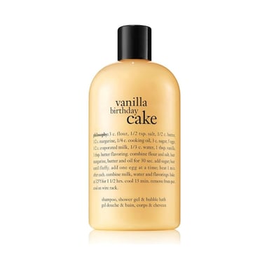 Philosophy Vanilla Birthday Cake Shampoo, Bath And Shower Gel 480ml