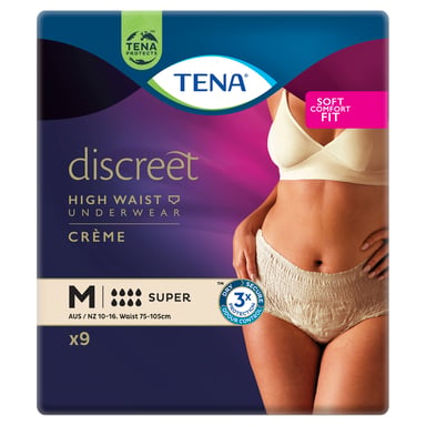 Tena Pant Discreet Super Medium 9 pack