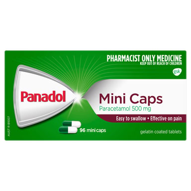 Panadol Mini Caps 96 caplets