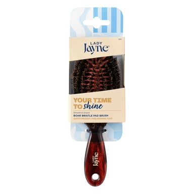 Lady Jayne Brush Pad 100% Boar Bristles Small 1 each