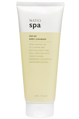 Natio Spa Pep-Up Body Cleanser 210ml