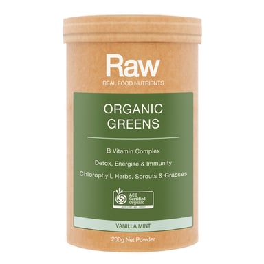 Amazonia Raw Real Food Nutrients Organic Greens 200g