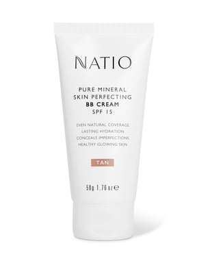 Natio Pure Mineral Skin Perfecting BB Cream Tan 50g