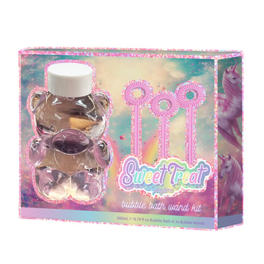 Sweet Treats Animal Shaped Bubble Bath Wand Set 4 piece