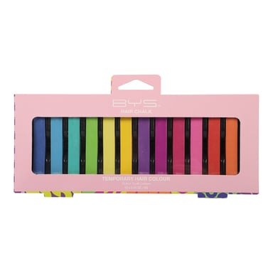 BYS Colour Me In Hair Chalk 12 piece