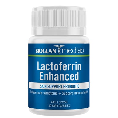 Bioglan Medlab Lactoferrin Enhanced 30 capsules