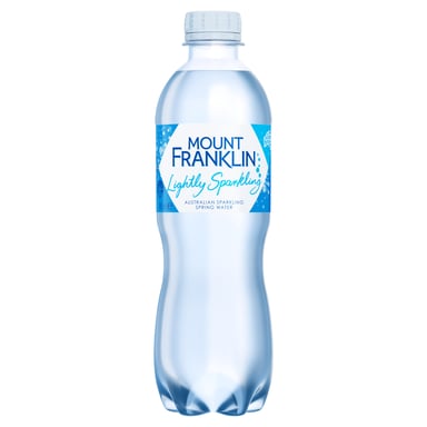Mount Franklin Lightly Sparkling Water 450ml