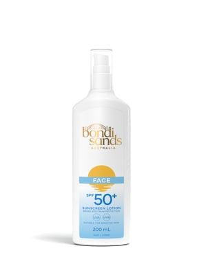 Bondi Sands Fragrance Free SPF50+ Face Sunscreen Lotion 200ml