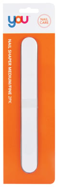 You Nail Shaper Medium White 2 pack