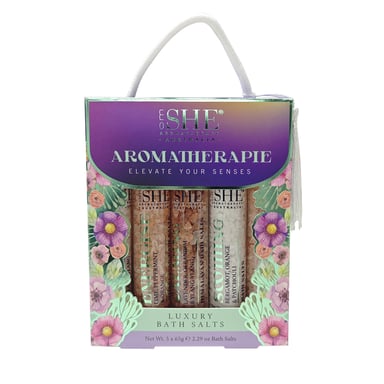 She Aromatherapy Aromatherapie Bath Soak Collection  5 piece