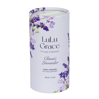 Lulu Grace Classic Lavender Body Powder 50g