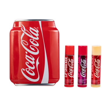 Lip Smacker Lip Balm Lip Tin Coca-Cola 3 piece