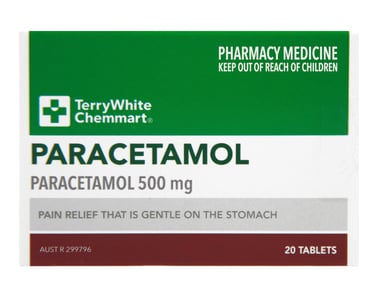 TerryWhite Chemmart Paracetamol 500mg - 20 tablets