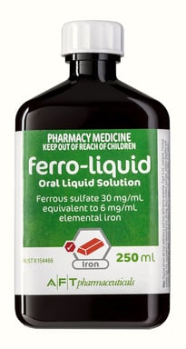 Ferro Liquid Oral Liquid Solution 250ml