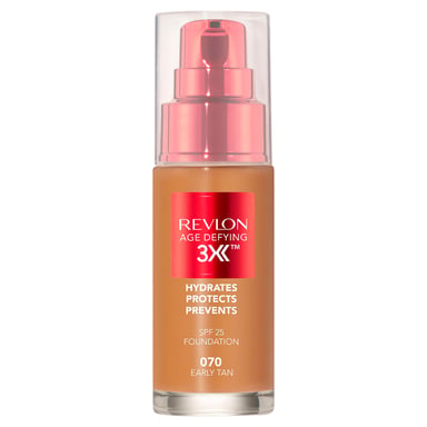 Revlon Age Defying Triple Lift Foundation Early Tan 070 - 30ml