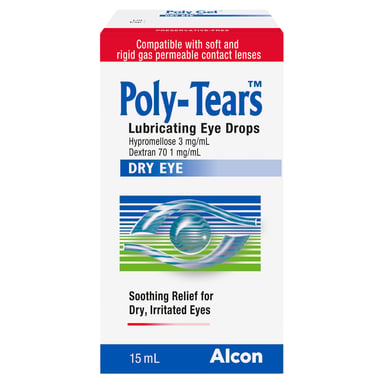 Poly-Tears Eye Drops 15ml