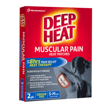 Deep Heat Muscular Pain Patches 2 pack