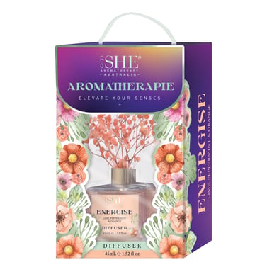 She Aromatherapy Aromatherapie Diffuser - Energise 1 each