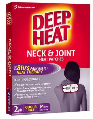 Deep Heat Neck And Joint Patches 2 pack