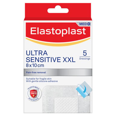 Elastoplast Ultra Sensitive XXL 8 x 10cm - 1 each