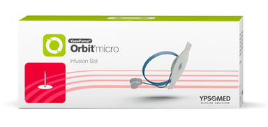 mylife YpsoPump Orbit Micro Infusion Set (8.5mm/80cm) X 10