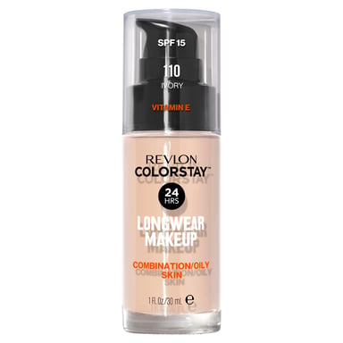 Revlon ColorStay Foundation With Skincare Combination/Oily Ivory 1 each