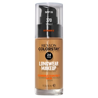 Revlon ColorStay Foundation With Skincare Combination/Oily Toast 1 each