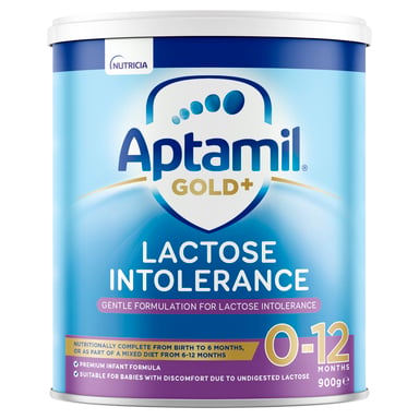 Aptamil Gold + Lactose Intolerance Formula 0-12 Months 900g