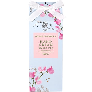 Arome Ambiance Floral Glimmer Hand Cream Sweet Pea 150ml