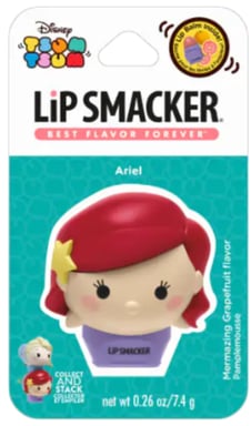Lip Smacker Lip Balm Tsum Tsum Collectable Ariel 1 each
