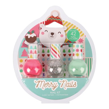 GFA Festive Nail Polish Merry 1 Each