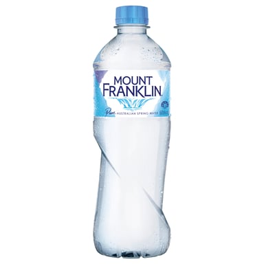 Mount Franklin Natural Spring Water 600ml