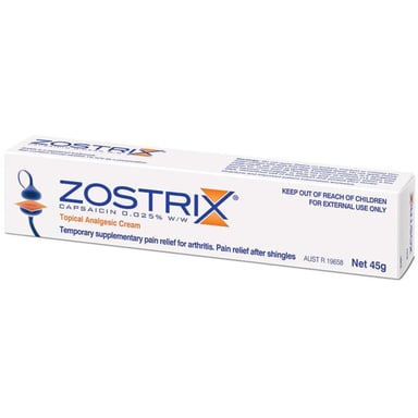 Zostrix Topical Cream 45g