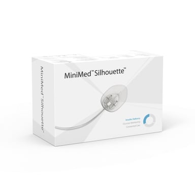 Medtronic MiniMed Silhouette Infusion Set (17mm/110cm) X 10