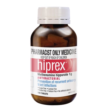 Hiprex Antibacterial 100 tablets