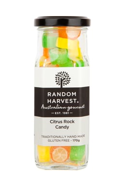 Random Harvest Citrus Rock Candy 170g