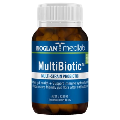 Bioglan Medlab MultiBiotic 60 capsules