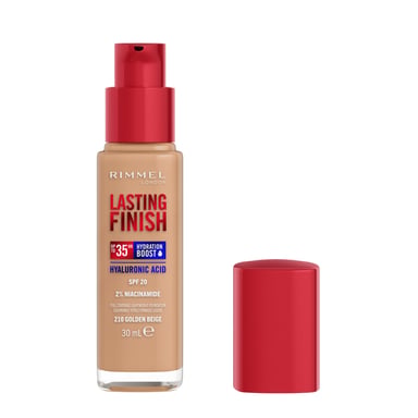 Rimmel Lasting Finish 35Hr Foundation 210 Golden Beige 1 each