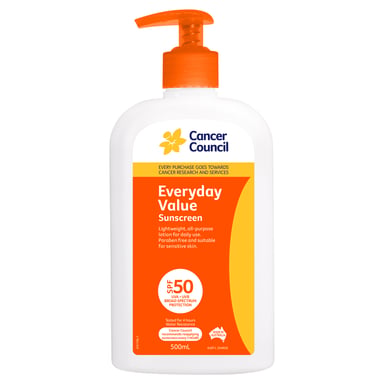 Cancer Council Everyday Value SPF50 - 500ml