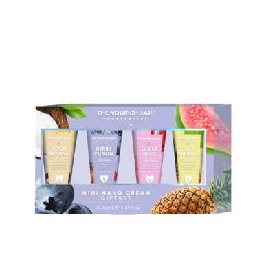 The Nourish Bar Hand Cream Set 4 piece