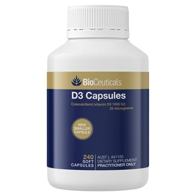BioCeuticals D3 - 240 capsules