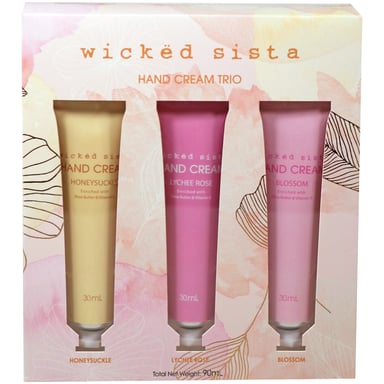 Wicked Sista Hand Cream Trio 3 piece