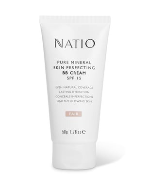 Natio Pure Mineral Skin Perfecting BB Cream Fair SPF15 - 50g
