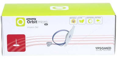 mylife YpsoPump Orbit Micro Infusion Set 2.0 (5.5mm/45cm) X 10